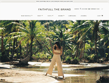 Tablet Screenshot of faithfullthebrand.com